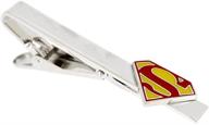 ss superman tie clip red logo