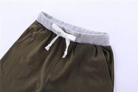 img 2 attached to Mud Kingdom Athleisure Shorts Cotton Boys' Clothing