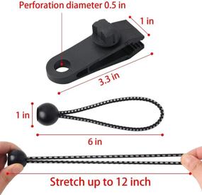 img 3 attached to Зажимы крепежные для временного проектора HSTECH.