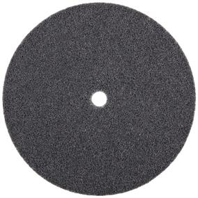 img 2 attached to 🛠️ 3M Scotch-Brite XL-UW Unitized Soft Deburring Wheel, Fine Grade, Silicon Carbide, 6 Inch Diameter, 1/2 Inch Center Hole, 1/2 Inch Thickness, Arbor Attachment (Price per Wheel)