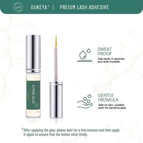 img 2 attached to OUKEYA Lash Lift Kit: Semi-Permanent Eyelash Perm for Curling, Perming, and Wave Effects. Ideal for Home and Salon Professionals. Upgraded Lash Glue and Suitable for Eyelash Extensions.