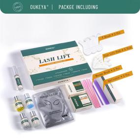 img 3 attached to OUKEYA Lash Lift Kit: Semi-Permanent Eyelash Perm for Curling, Perming, and Wave Effects. Ideal for Home and Salon Professionals. Upgraded Lash Glue and Suitable for Eyelash Extensions.