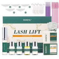 oukeya lash lift kit: semi-permanent eyelash perm for curling, perming, and wave effects. ideal for home and salon professionals. upgraded lash glue and suitable for eyelash extensions. logo