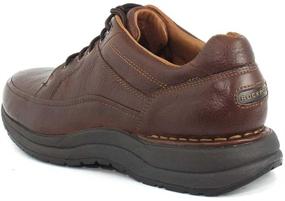 img 2 attached to Rockport Walking Shoes Brown Leather Men's Shoes in Fashion Sneakers