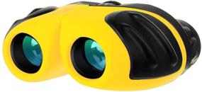 img 4 attached to Toys for 5 6 7 8 Year Old Girls: Compact Shockproof 🎁 Binocular for Kids - Perfect Birthday Present for Kids Ages 4-10, Boys & Girls