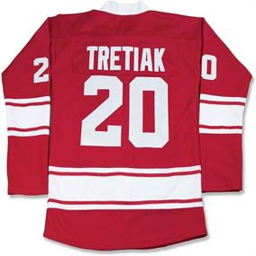 img 3 attached to Vladislav Tretiak Hockey Jersey Stitch