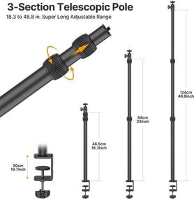 img 3 attached to Camera 18 3 48 8 Tabletop Adjustable Aluminum