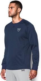 img 2 attached to Under Armour Baseball Training Henley Men's Clothing in Shirts