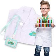 👩 personalized scientist costume for kids: perfect for dress-up and pretend play logo