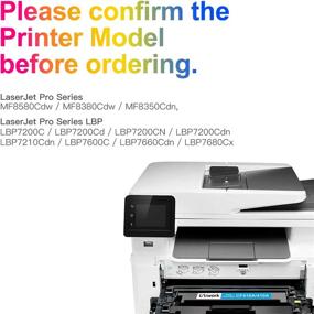 img 3 attached to 🖨️ 4 Pack Uniwork Remanufactured Toner Cartridges Replacement for Canon 118 CRG-118 HP 304A Compatible with Laserjet Imageclass MF726Cdw MF8580Cdw MF8380Cdw MF8350Cdn LBP7660Cdn Printer Tray