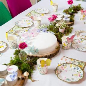 img 1 attached to Enchanting Talking Tables Truly Fairy Paper 🧚 Plate - Perfect for Tea Parties or Birthdays!