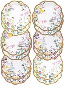 img 4 attached to Enchanting Talking Tables Truly Fairy Paper 🧚 Plate - Perfect for Tea Parties or Birthdays!