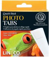 lineco quick stick photo tabs logo