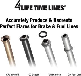 img 3 attached to 🔧 Efficient Flaring Tool Set for Universal Hydraulic Lines: 4LIFETIMELINES (Includes Multiple Dies for Various Sizes: 3/16" to 1/2" and 4.75mm to 10mm)