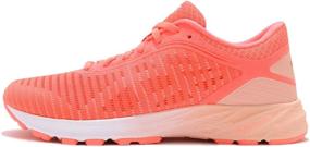 img 4 attached to 👟 ASICS Women's Dynaflyte Purple White Running Shoes: Lightweight, Dynamic Motion Control