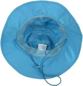 img 2 attached to Kids 2pc Pack Sun Hat with SPF 50+ UV Protection and Breathable Material - N'Ice Caps