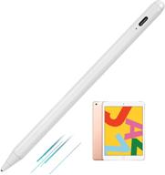 samsung galaxy tab a 10.1 2019 wi-fi stylus pen: active digital pencil with ultra fine tip for precise note-taking and drawing - white logo