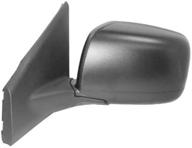 🔍 non-heated manual replacement mirror for nissan rogue (tyc 5800042) - left side logo