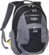 deluxe travelers laptop backpack - everest backpacks logo