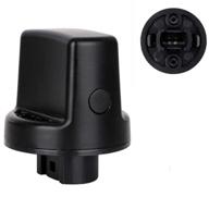 key ignition switch knob for mazda cx-9 2007-2015, cx-7 2007-2011, mazda 6 2006-2007 - replaces d461-66-141a-02 d6y1-76-142 - keyless push-button ignition starter set logo