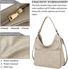 img 3 attached to 👜 Waterproof Fashion Women's Handbags & Wallets: Stylish Handbags Satchel