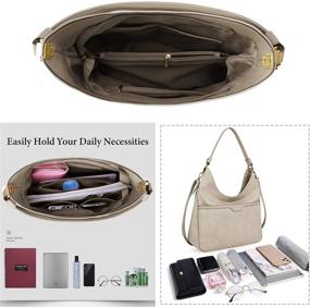 img 2 attached to 👜 Waterproof Fashion Women's Handbags & Wallets: Stylish Handbags Satchel