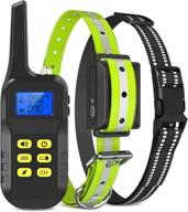 🐶 eshowee rechargeable dog training collar with remote - beep, vibration, and adjustable shock levels for small and large dogs - waterproof shock collar for effective training logo