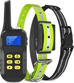 img 4 attached to 🐶 ESHOWEE Rechargeable Dog Training Collar with Remote - Beep, Vibration, and Adjustable Shock Levels for Small and Large Dogs - Waterproof Shock Collar for Effective Training