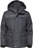 arctix tundra insulated jacket medium boys' clothing 标志