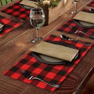 🎄 enhance your festive dining experience with ourwarm reversible christmas placemats! logo