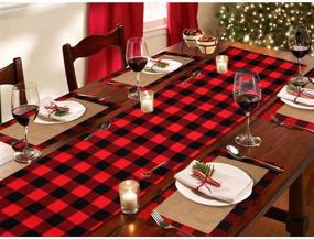 img 2 attached to 🎄 Enhance your Festive Dining Experience with OurWarm Reversible Christmas Placemats!