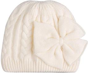 img 2 attached to 👶 Stylish Duoyeree Toddler Beanie Lining - Perfect Accessory for Infant Girls