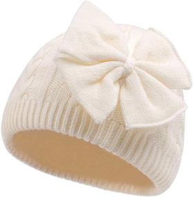 img 4 attached to 👶 Stylish Duoyeree Toddler Beanie Lining - Perfect Accessory for Infant Girls
