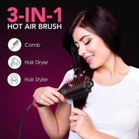 img 3 attached to Dryer Brush Women Drying Styling