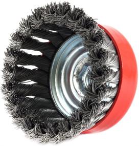img 3 attached to 🧹 Forney 72753 4 Inch Carbon Fiber Knotted Brush