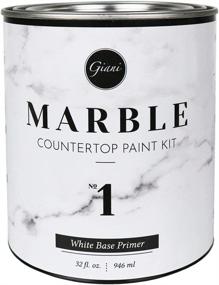 img 2 attached to 🏢 Giani FG-MB WHT PRMR Marble Countertop Paint Step 1 White Primer 32 Fl Oz: Product Review and Best Uses