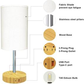 img 2 attached to Control Bedroom Outlets Dimmable Charging