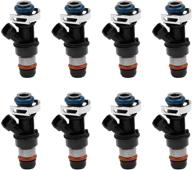 🔧 high-performance fuel injector set (8pcs) for chevy & gmc engines (2001-2007) - replace oem part numbers 25317628, 17113698, 17113553 logo