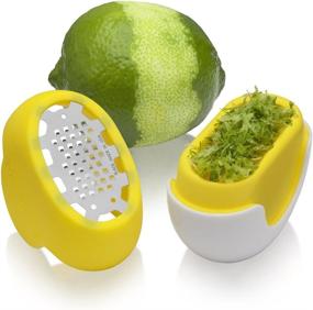 img 2 attached to 🍋 Effortlessly Zest Citrus with Microplane's Flexi Zesti Handheld Citrus Zester in Vibrant Yellow