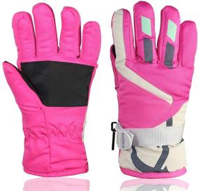 img 4 attached to 🧤 Warm Winter Gloves for Boys: Ideal Accessories for Cold Weather Outdoors