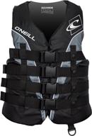 👕 o'neill men's superlite uscg life vest, black, medium size логотип