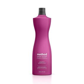 img 4 attached to Method Grapefruit Dish Soap - 18 Ounce, 🍊 1 Pack - Packaging May Vary - Effective Cleaning Solution
