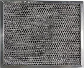 img 4 attached to Air Filter Factory Replacement: 41F, 97007696, 97005687 Broan Nutone Range Hood Grease Mesh Charcoal Carbon Combo Filter - High-Quality Replacement Filter Option