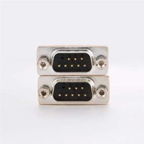 img 1 attached to Null Modem Adapter Male Pack