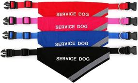 img 1 attached to Doggie Stylz Service Reflective Matching Dogs and Training & Behavior Aids