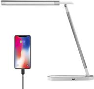 💡 hdtime-desk lamp with usb charging port: adjustable led pink desk light with 3 lighting modes & brightness levels - perfect for reading, study, and office логотип