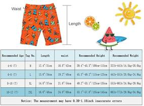img 2 attached to 🩲 Breathable Polyester Waistband Swimwear for Boys in Camouflage Prints by Aivtalk