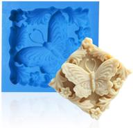🦋 blue qtkj butterfly silicone mold for handmade diy art soap, cupcake fondant decoration craft tool – ideal for birthdays logo