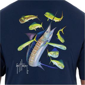 img 1 attached to 🎣 Men's X Large Guy Harvey Marlin T-Shirt - Clothing for Fishing Enthusiasts