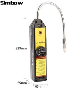 img 3 attached to SIMBOW WJL-6000 Refrigerant Gas Leak Detector for HVAC Air Conditioner - R22, R410A, R134A, R1234YF, CFCs, HCFCs, HFCs - High Accuracy